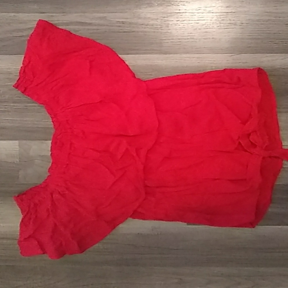 Off the shoulder crop top